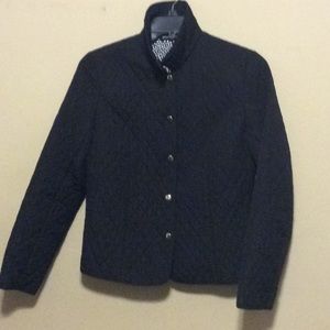 BRIGGS NEW YORK Black quilted Jacket